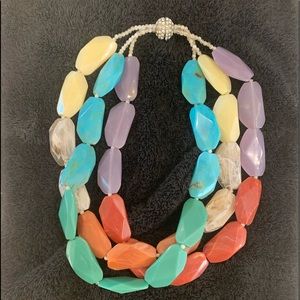 Anthropologie statement necklace